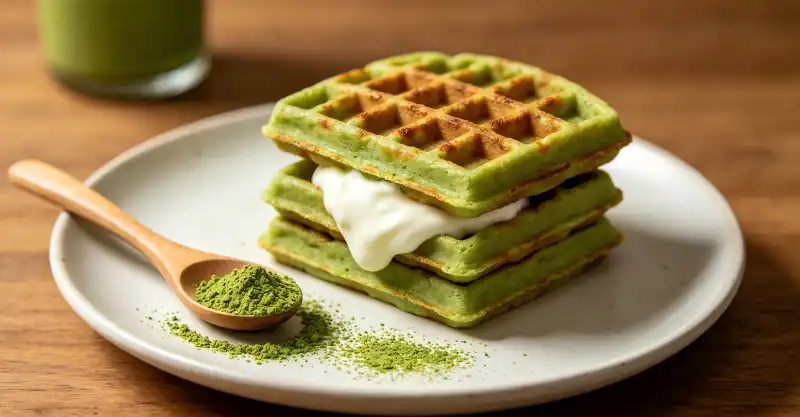 Matcha Powder for Pancake and Waffle Mix Formulations